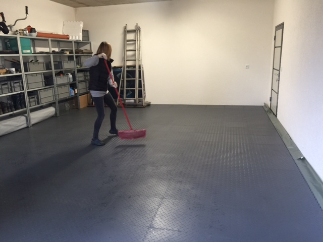 Garagenboden - PVC Premium grau - Werkstatt-StoreWerkstatt-Store