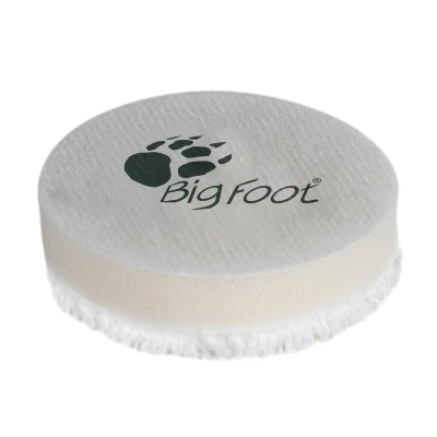 RUPES Ø60mm BigFoot Microfaser-Polierpad Ultra-Fein Weiss