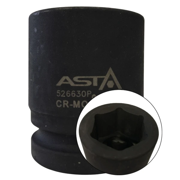 ASTA 3/4" Sechskant Schlagnuss kurz SW 36mm ASTA 3/4" Sechskant Schlagnuss kurz SW 36mm